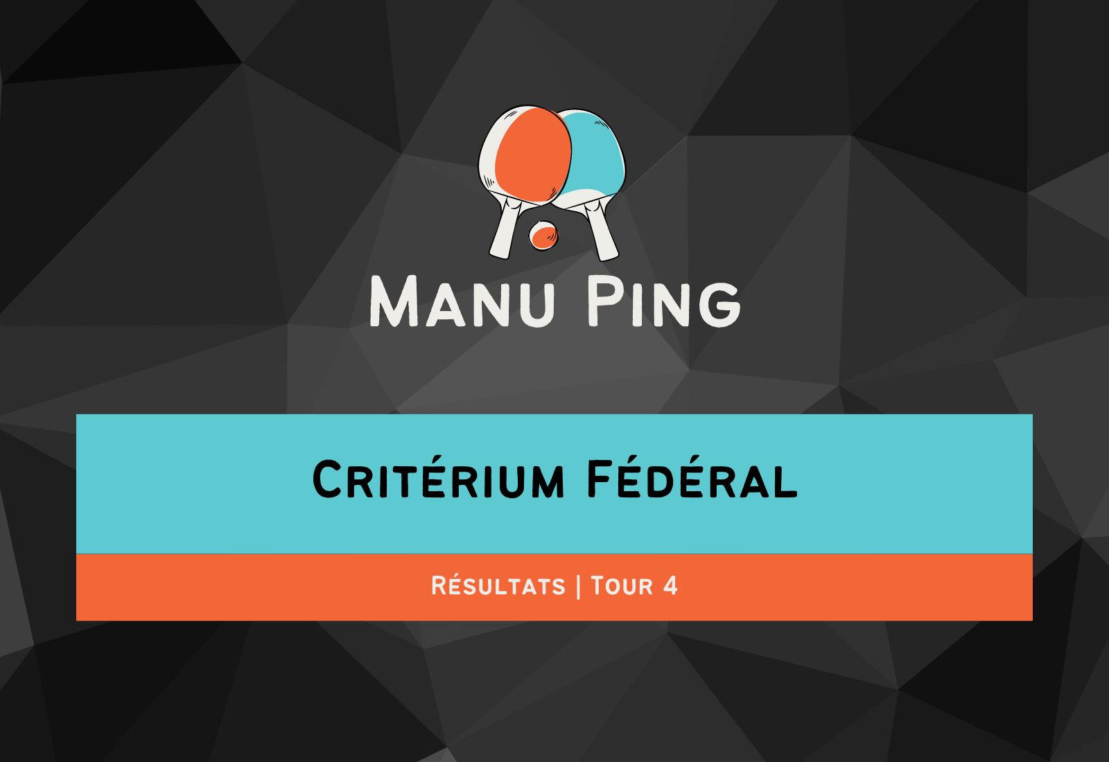 Critérium Fédéral | Tour 4